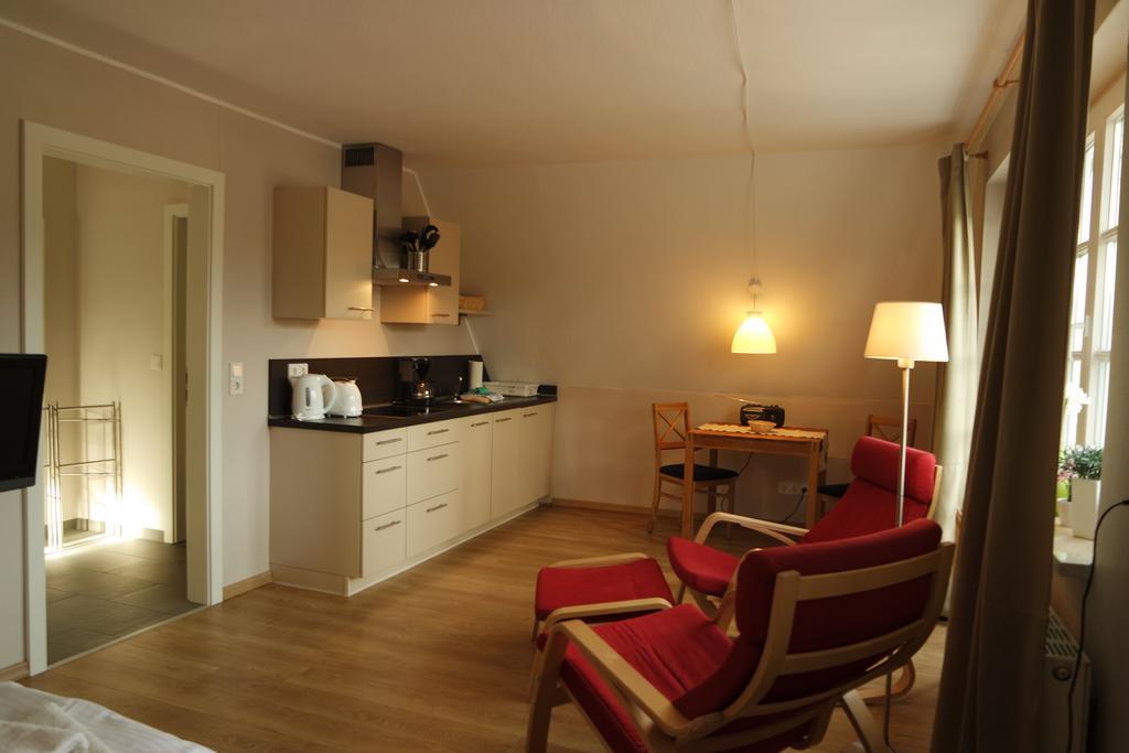 Appartements Fischerhus โกลเวอ ภายนอก รูปภาพ