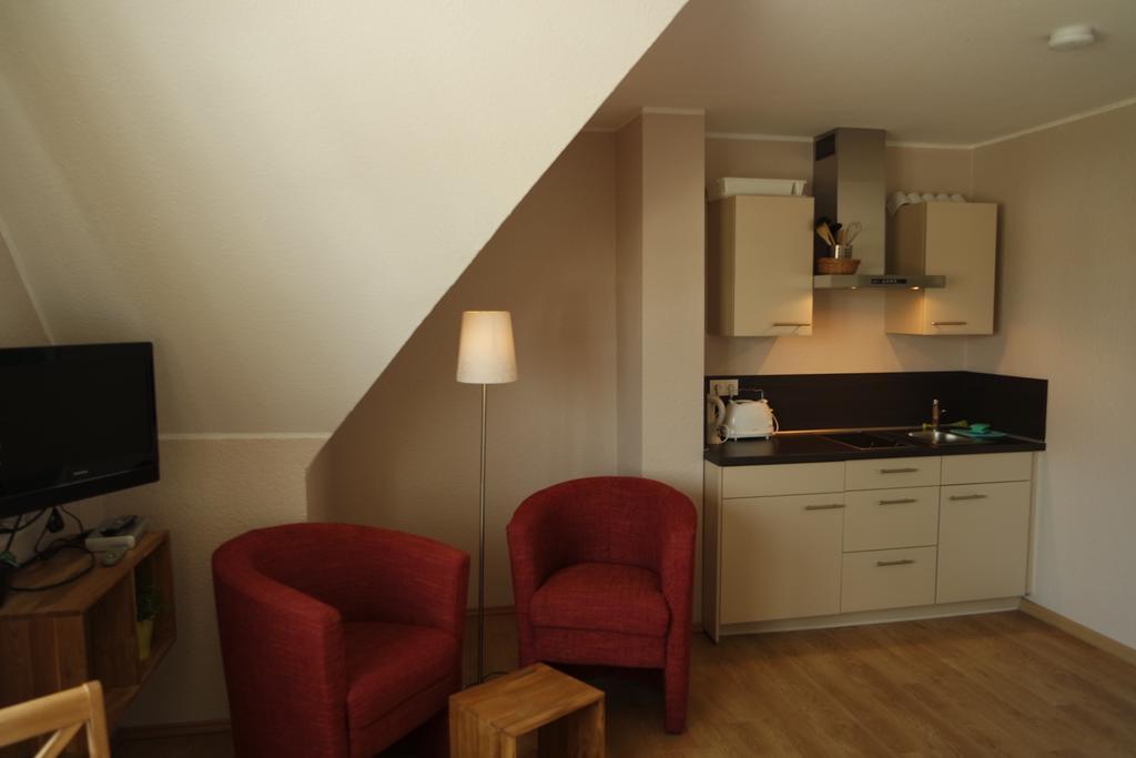 Appartements Fischerhus โกลเวอ ภายนอก รูปภาพ